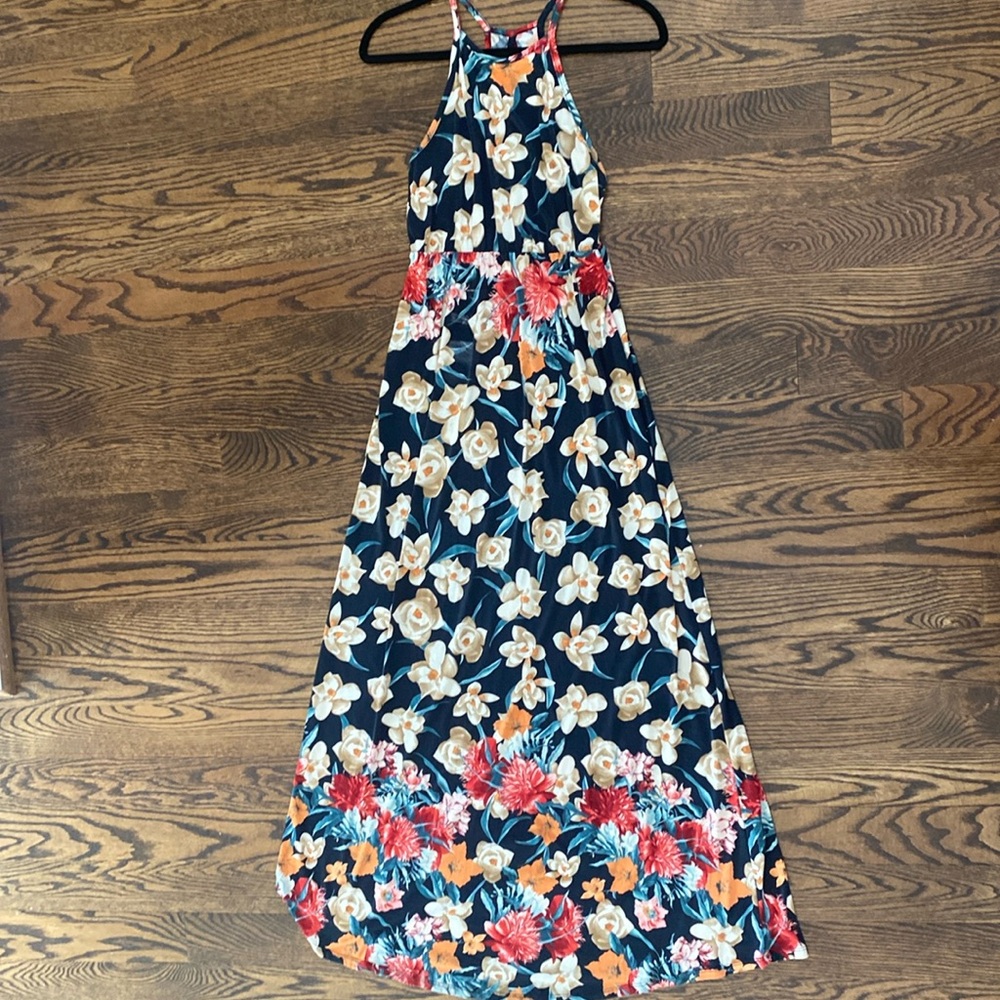 French Connection Maternity Maxi Dress, Size Small